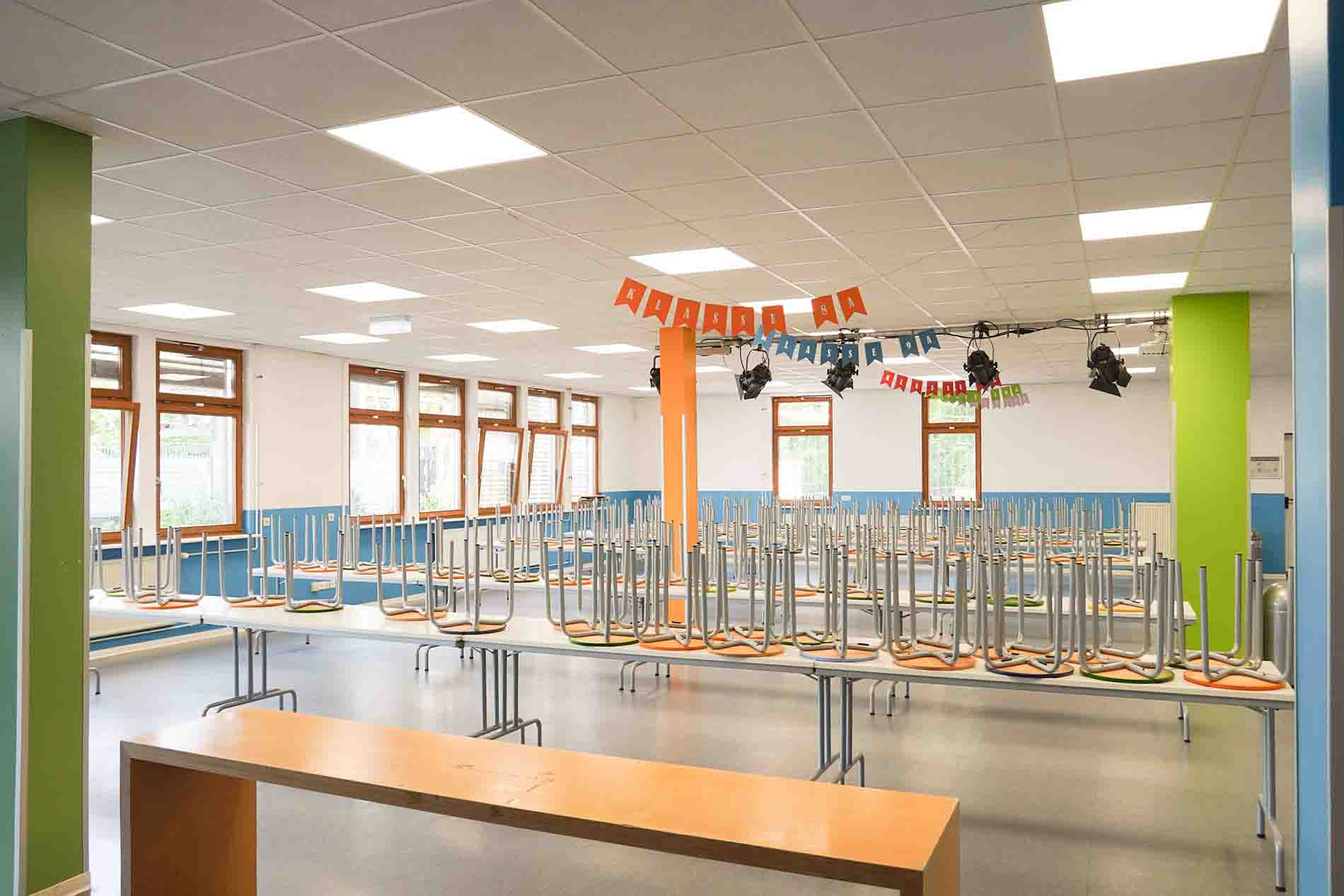 Klassenraum Quinoa-Schule Klassenraum in der Quinoa-Schule