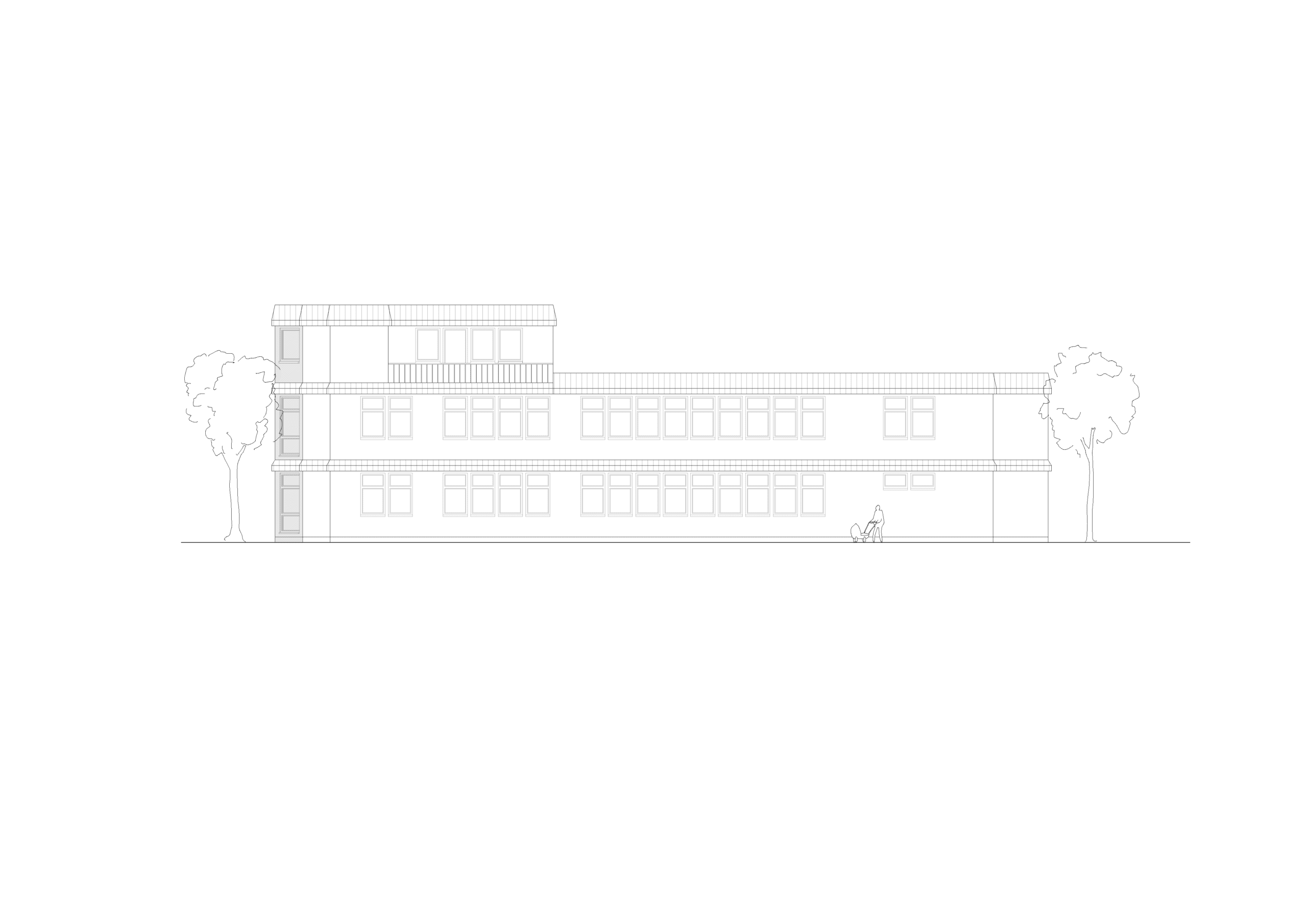 Quinoa-Schule, Ansicht Hauptgebäude