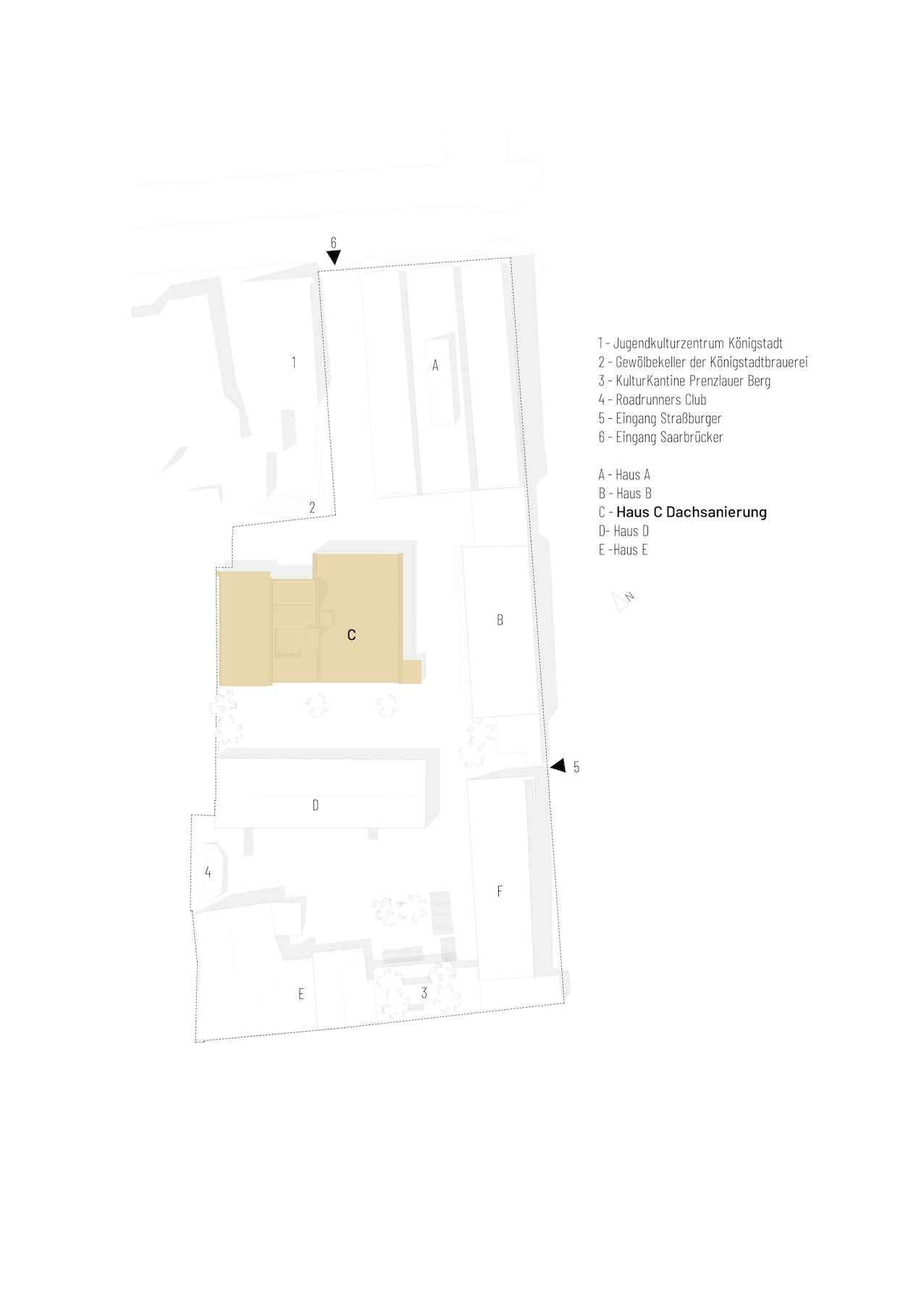 Lageplan Saarbrücker Straße