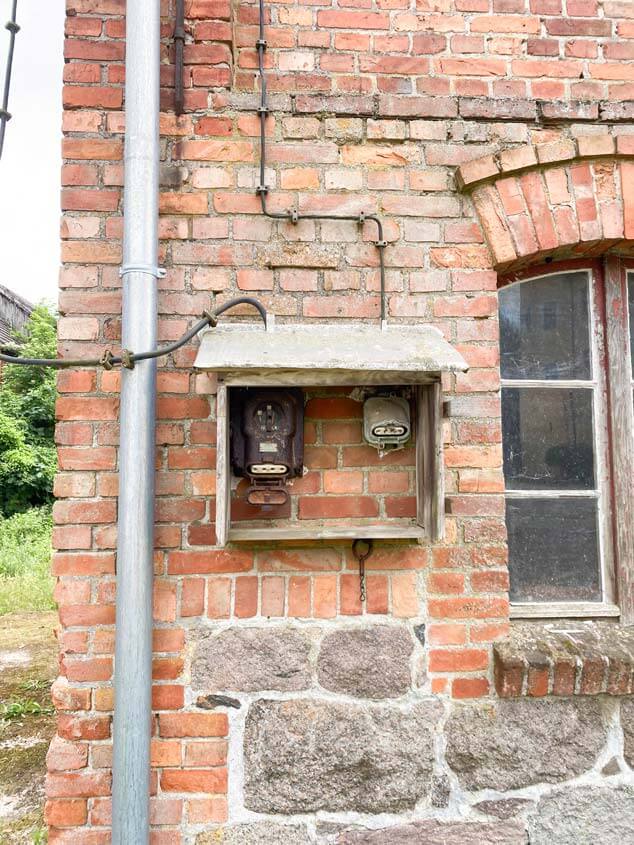 Detailansicht des Regionalladens am Schloss Penkun