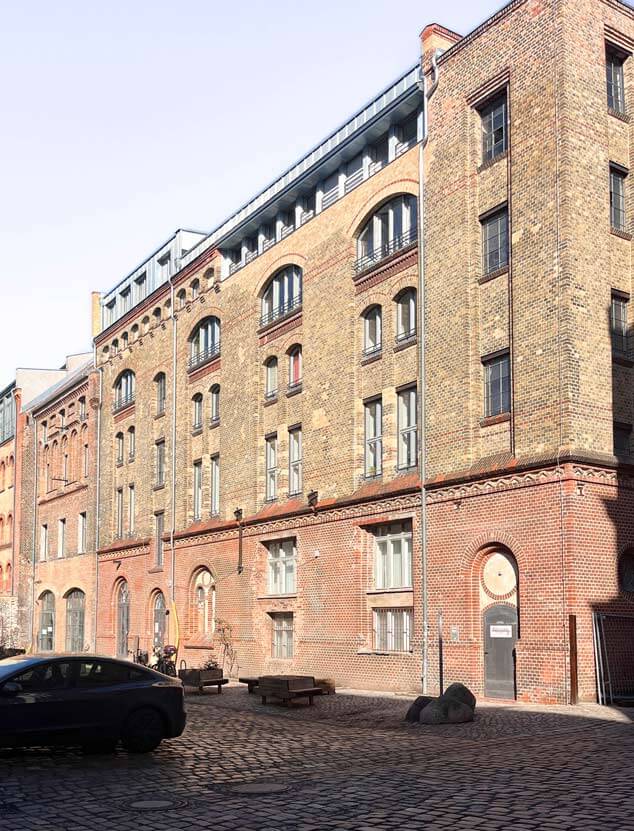 Fassade nach dem Umbau des Dachgeschosses