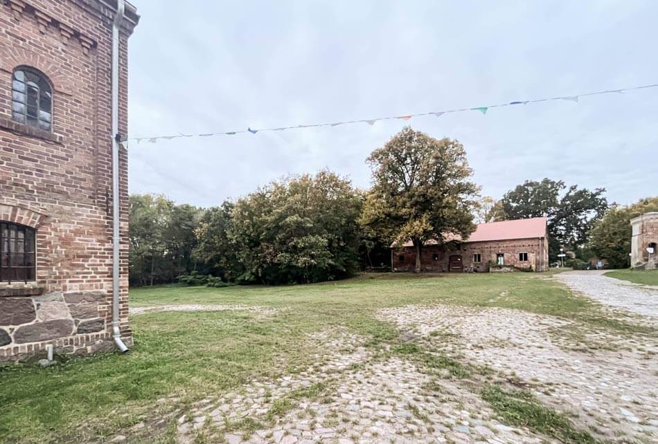 Umgebung des Regionalladens am Schloss Penkun